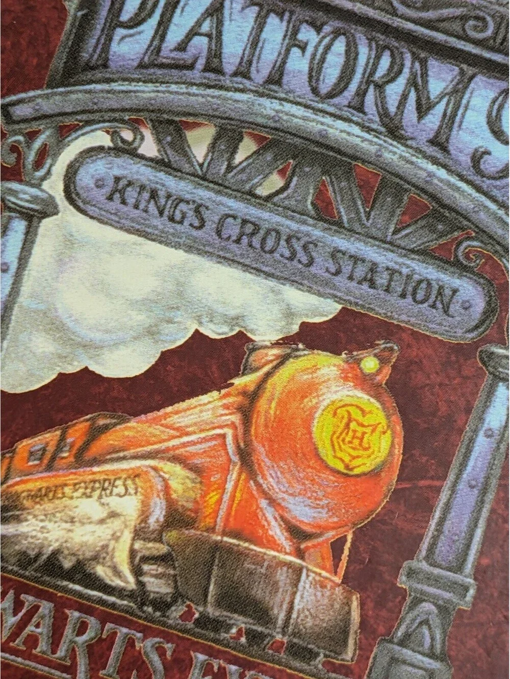 Harry Potter Platform 9 3/4 Hogwarts Express Hardcover Journal Notebook